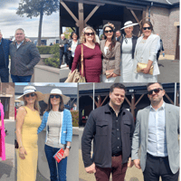 PICTURES: Stylish lads and ladies out and about at day three of Punchestown festival