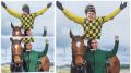 Mighty craic with racegoers at the booth for Punchestown Day 3