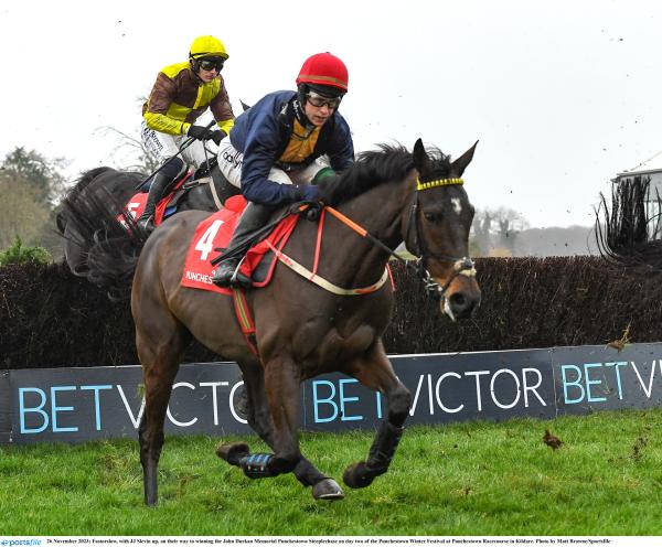 WATCH: Fastorslow shocks Galopin Des Champs to win Punchestown Gold Cup again