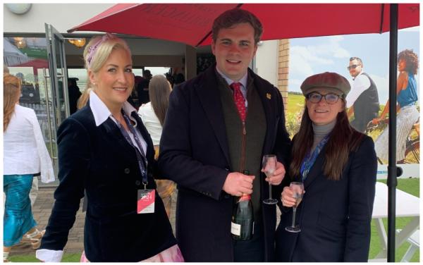 XXX Couple w horse racing in Cheltenham today but they in Punchestown