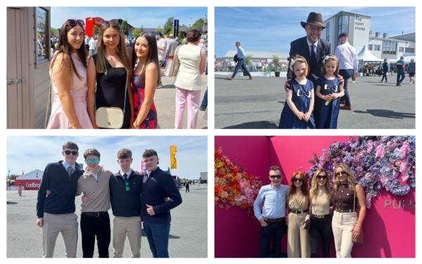 PICTURES: Kildare comes alive as crowd gathers for Day 1 of Punchestown Festival