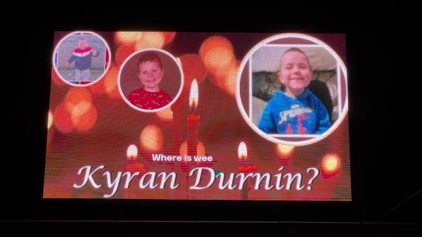 WATCH: Vigil held in Market Square Dundalk for missing schoolboy Kyran Durnin