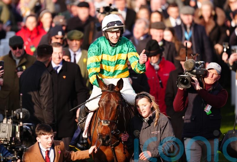 Gold Cup  hero Inothewayurthinkin's plans depend on Punchestown conditions